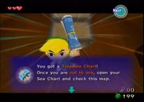 une photo d'Ã©cran de The Legend of Zelda - The Windwaker sur Nintendo Gamecube